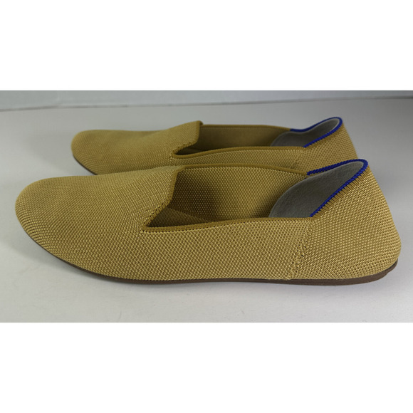 Rothy’s LemonDrop Loafers Round Toe Ballet Flat Slip On Knit Yellow Shoes 8.5 - Picture 3 of 16